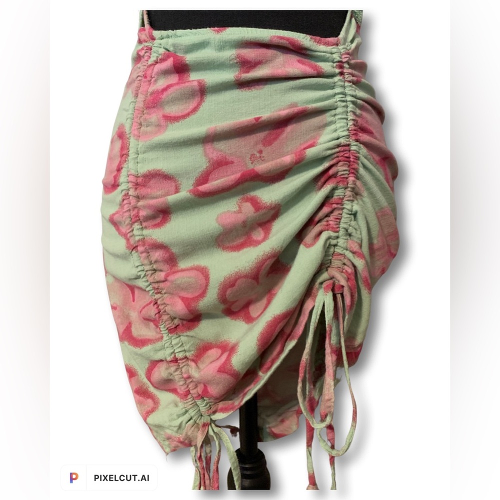 Wild Fable 70s drawstring mini dress - Picture 2 of 8